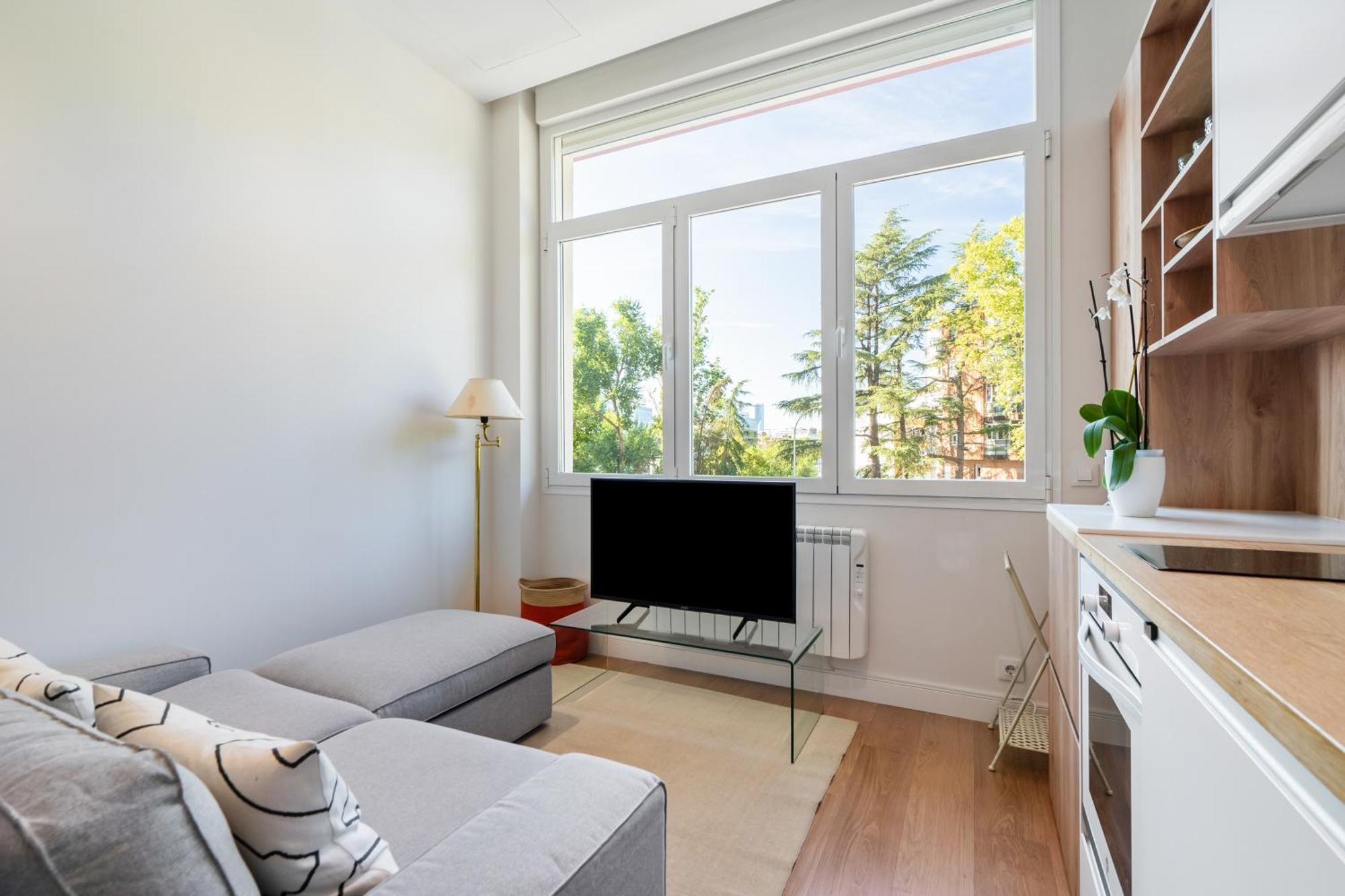 Encantador Estudio Chamartin Madrid Bagian luar foto